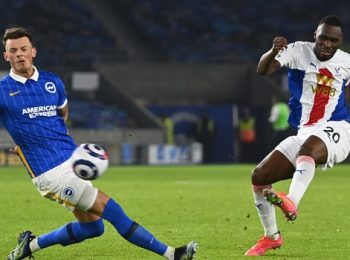 Gol Pertama Benteke di 2021 Menyegel Kemenangan Crystal Palace di Brighton