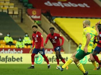 Teemu Pukki mencetak “hat-trick” dalam kemenangan 7-0 Norwich City