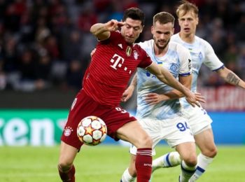 Bayern Munich singkirkan Dynamo Kyiv 5-0, saat Lewandowski mencetak dua gol